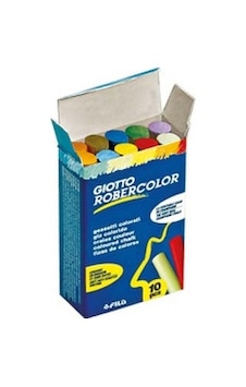 Robercolor Tebeşir Yuvarlak Tozsuz 10 LU Renkli Karışık Robercolor Tebeşir Yuvarlak Tozsuz 10 LU Renkli Karışık