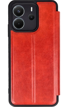 Cosmotex Newface Xiaomi Redmi Note 14 4g Kılıf Flip Cover - Kırmızı Cosmotex Newface Xiaomi Redmi Note 14 4g Kılıf Flip Cover - Kırmızı