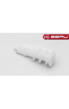 Vidalı Plastik Turbolet Dübeli - 500 Adet 0.2 MM Vidalı Plastik Turbolet Dübeli - 500 Adet 0.2 MM