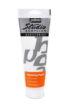 Studio Acrylics Medium Modeling Paste - Rölyef Macunu - 250 ML Tüp Studio Acrylics Medium Modeling Paste - Rölyef Macunu - 250 ML Tüp