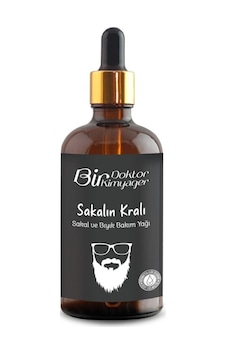 Bir Doktor Bir Kimyager Sakalın Kralı Sakal ve Bıyık Bakım Yağı 100 ML