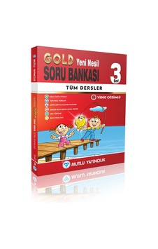Mutlu Yayınları 3.Sınıf Gold Yeni Nesil Soru Bankası Mutlu Yayınları 3.Sınıf Gold Yeni Nesil Soru Bankası