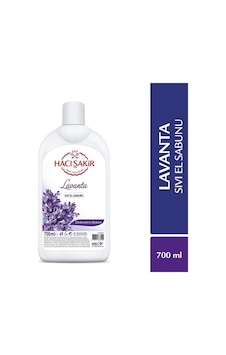Hacı Şakir Lavantalı Dinlendirici Bakım Sıvı El Sabunu 700 ML Hacı Şakir Lavantalı Dinlendirici Bakım Sıvı El Sabunu 700 ML