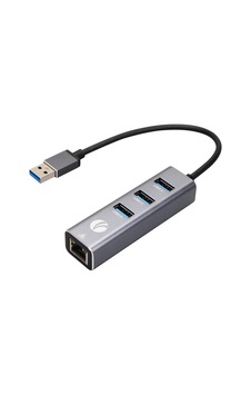 Vcom Dh312b Usb 3.0 To Rj45 Gigabit 3 Port Usb 3.0 Usb Ethernet Adaptörü