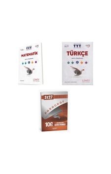 2027 Limit Tyt Matematik + Türkçe Soru + Anla Kazan Paragraf Deneme 3'lü Set 2027 Limit Tyt Matematik + Türkçe Soru + Anla Kazan Paragraf Deneme 3'lü Set