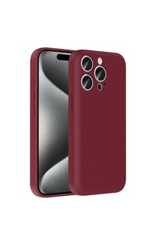 Apple Uyumlu iPad iPhone 15 Pro Max Kılıf Kamera Korumalı Kartlık Hazneli Zore Vitra Kapak Mürdüm Apple Uyumlu iPad iPhone 15 Pro Max Kılıf Kamera Korumalı Kartlık Hazneli Zore Vitra Kapak Mürdüm