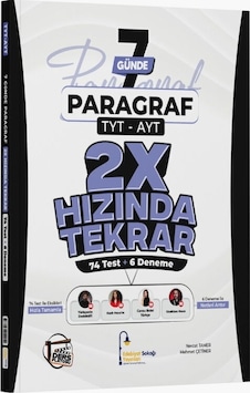 Edebiyat Sokağı Tyt Ayt Paragraf Ders Platosu 7 Günde 2x Hızında Tekrar Deneme Edebiyat Sokağı Tyt Ayt Paragraf Ders Platosu 7 Günde 2x Hızında Tekrar Deneme
