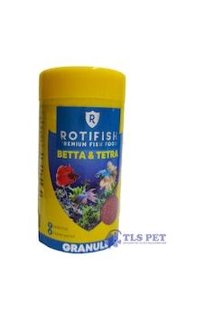 Rotifish Betta & Tetra Balık Yemi 100 ML 36 G