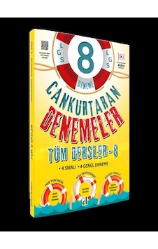 8. Sınıf LGS CAN KURTARAN Denemeler Tüm Dersler - Damla Yayınevi