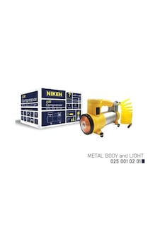 Hava - 391 - Kompresörü Sarı - Almparca - Metal Gövde