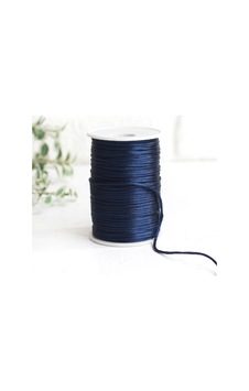 Bimotif Lacivert Floş İp Sıçan Kuyruğu , 2 Mm 25 Metre Bimotif Lacivert Floş İp Sıçan Kuyruğu , 2 Mm 25 Metre