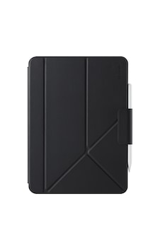 İpad Air 11 2026 M4 Uyumlu Pitaka Folio 3 Kalem Bölmeli Standlı Kılıf Siyah Kapaklı Kılıf İpad Air 11 2026 M4 Uyumlu Pitaka Folio 3 Kalem Bölmeli Standlı Kılıf Siyah Kapaklı Kılıf
