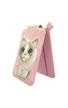 Magsafe Kartlık Stand Takip Eden Gözler 3d Nakışlı Kurdeleli Pink Ragdoll Detaylı - Big Eyes Magsafe Kartlık Stand Takip Eden Gözler 3d Nakışlı Kurdeleli Pink Ragdoll Detaylı - Big Eyes