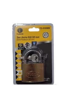 Blisterli Sarı 50 Mm Kilit