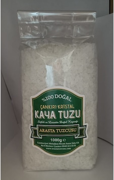 Arasta Tuzcusu Çankırı Doğa Kristal Granül Salamuralık Tuz 1 KG Arasta Tuzcusu Çankırı Doğa Kristal Granül Salamuralık Tuz 1 KG