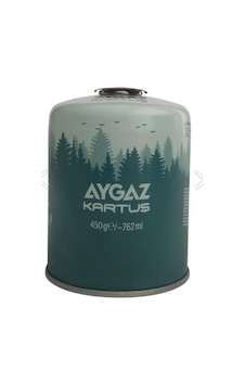 Aygaz 450 Gr Vidalı Gaz Kartuşu Ayg-450 Yeşil
