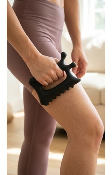 Tutacaklı Ergonomik Masaj & Gua Sha Aleti - Çok Amaçlı Manuel Kas Gevşetici Vücut Bakım Aparatı Tutacaklı Ergonomik Masaj & Gua Sha Aleti - Çok Amaçlı Manuel Kas Gevşetici Vücut Bakım Aparatı