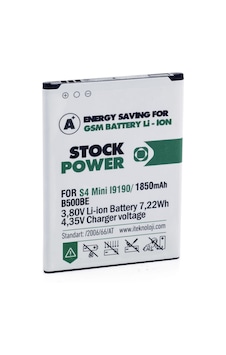 Stock Power Samsung Galaxy S4 Mini GT-i9190 Uyumlu Batarya