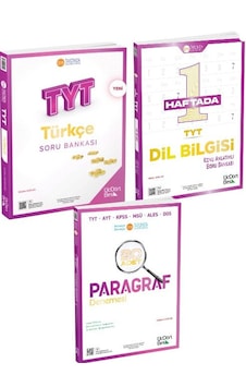 345 - Tyt Türkçe-tyt Dil Bilgisi-tyt Paragraf 3'lü Set 345 - Tyt Türkçe-tyt Dil Bilgisi-tyt Paragraf 3'lü Set