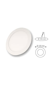 Cata Ct-5145b 6w Slim Panel Beyaz Işık Beyaz Cata Ct-5145b 6w Slim Panel Beyaz Işık Beyaz