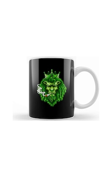 Funny Weed Marijuana Cannabis Kush Pot Green Lion Smoking Stoner Kupa Bardak Porselen Karışık Funny Weed Marijuana Cannabis Kush Pot Green Lion Smoking Stoner Kupa Bardak Porselen Karışık
