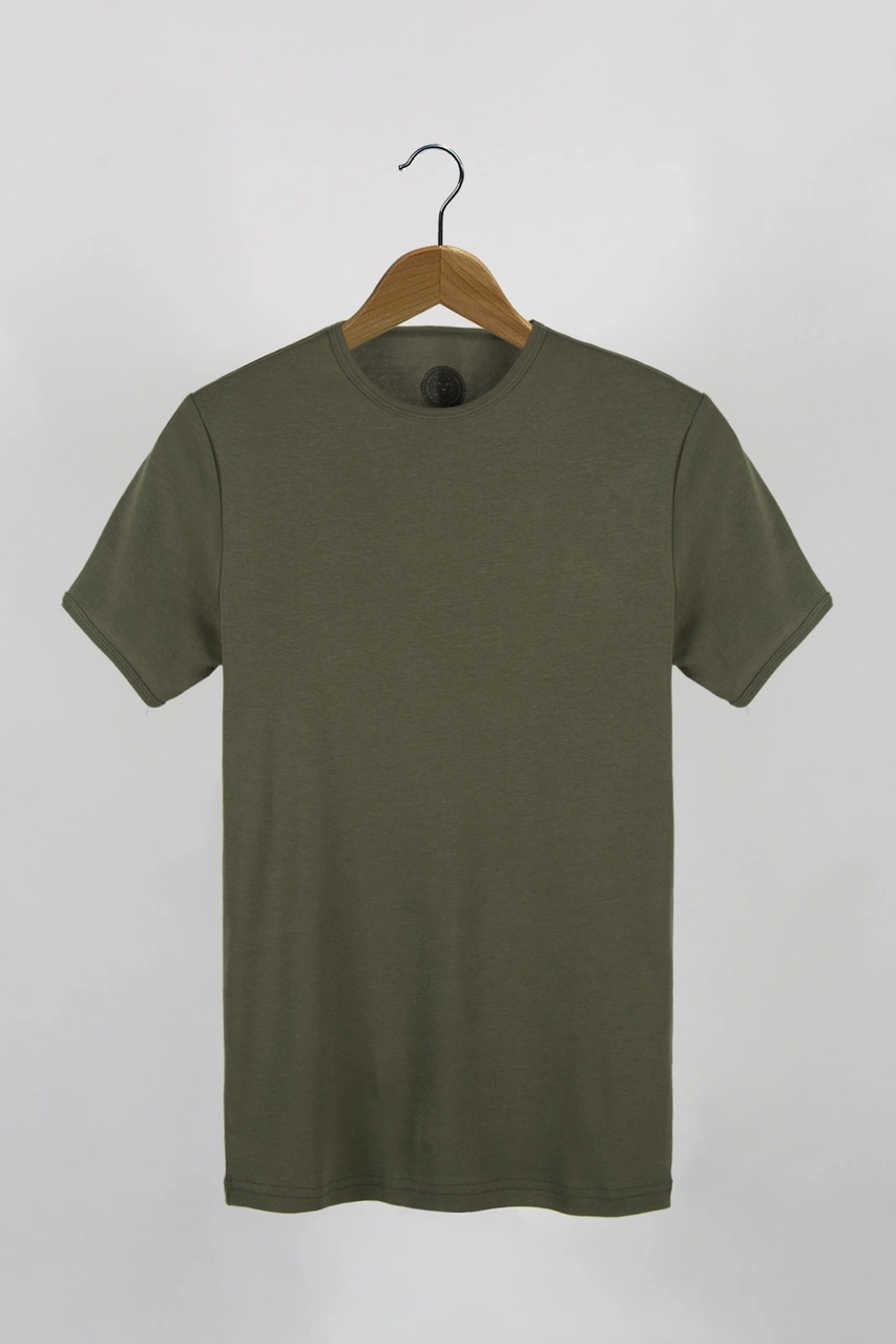 Veaven Erkek Haki Bisiklet Yaka Slim Fit Basic T-shirt Vavn21k-3400729 Haki Veaven Erkek Haki Bisiklet Yaka Slim Fit Basic T-shirt Vavn21k-3400729 Haki