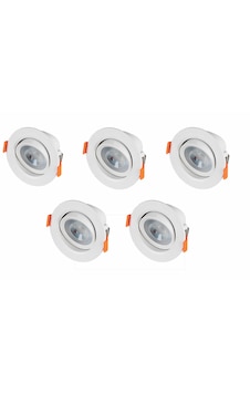 Uzmlight Horoz Led Spot Armatür Plastik Beyaz Kasa Cob 5w 3000k Uzmlight Horoz Led Spot Armatür Plastik Beyaz Kasa Cob 5w 3000k