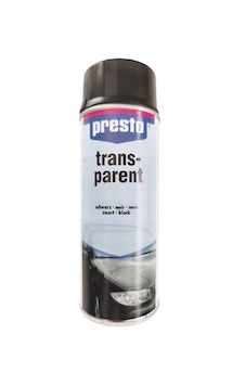 Presto Sprey Far Stop Boyası Siyah Transparan Boya 400 ML Presto Sprey Far Stop Boyası Siyah Transparan Boya 400 ML