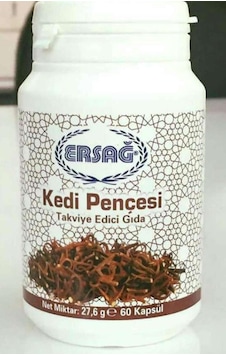 Ersağ Kedi Pençesi Gıda Takviyesi Ersağ Kedi Pençesi Gıda Takviyesi