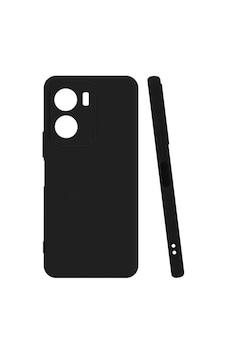 Vivo Y16 Kılıf Kamera Korumalı Silikon Rubber Arka Kapak Siyah Vivo Y16 Kılıf Kamera Korumalı Silikon Rubber Arka Kapak Siyah