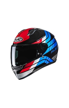 Hjc C10 Kask Hıper Mc21 Kapalı Kask Mavi Kırmızı Hjc C10 Kask Hıper Mc21 Kapalı Kask Mavi Kırmızı