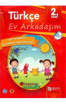 4 Adım 2.Sınıf Türkçe Ev Arkadaşım 4 Adım 2.Sınıf Türkçe Ev Arkadaşım