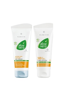 LR Aloe Vera Güneş Koruyucu Losyon SPF 30 100 ML + Güneş Sonrası Jel Krem 100 ML LR Aloe Vera Güneş Koruyucu Losyon SPF 30 100 ML + Güneş Sonrası Jel Krem 100 ML