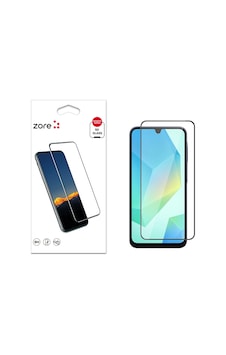 Galaxy A17 Zore Kenarları Kırılmaya Dayanıklı Cam Ekran Koruyucu
