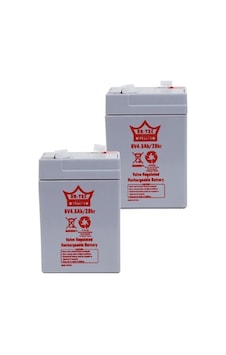 Ortec Kuru Akü 6 V 4.5 Ah Beyaz Ortec Kuru Akü 6 V 4.5 Ah Beyaz