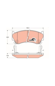 Nissan Almera Ön Fren Balatası 1995-2000
