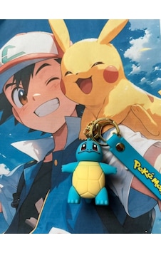 Squirtle Pokemon Figürü Anahtarlık Aksesuar Silikon 3d Anime Figürü Mavi Squirtle Pokemon Figürü Anahtarlık Aksesuar Silikon 3d Anime Figürü Mavi