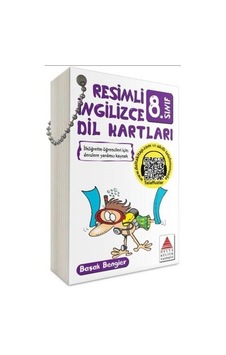 Delta Kültür Yayınları 8.Sınıf Resimli Ingilizce Dil Kartları