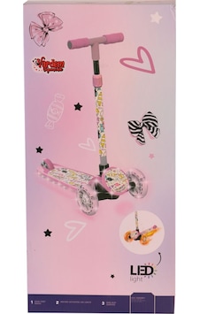 Mkwe082 Işıklı Canavar Scooter Pembe Renkli