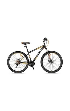 Geroni Magnum - 24 - Mtb - 14' - 21 Vites - M.disc - Mat Siyah-neon Turuncu/gri Siyah - Gümüş - Turuncu
