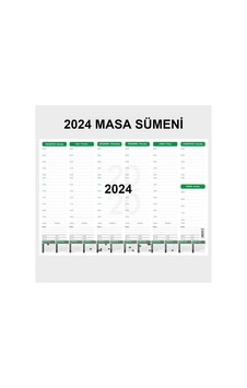 2024 Masa Sümeni, 27,5 Cm X 40 Cm G2121-2024