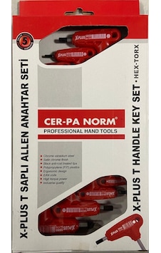 Cer-pa 7 Pcs.t Saplı Allen Anahtari Takımı 6207