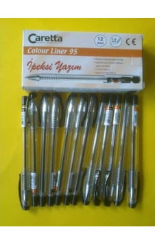 Tükenmez Kalem Caretta Colour Liner 95 Siyah Tükenmez Kalem Caretta Colour Liner 95 Siyah
