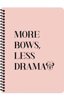 16.5x22.5 Kareli Defter - More Bows, Less Drama 16.5x22.5 Kareli Defter - More Bows, Less Drama