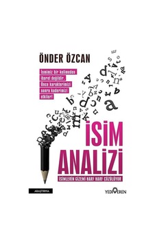 İsim Analizi - Önder Özcan - Yediveren Yayınları İsim Analizi - Önder Özcan - Yediveren Yayınları