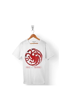 Game Of Thrones Fıre And Blood House Targaryen Erkek Tişört 001 Game Of Thrones Fıre And Blood House Targaryen Erkek Tişört 001