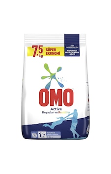 Omo Matik Active Renkli Ve Beyaz 7,5 Kg Omo Matik Active Renkli Ve Beyaz 7,5 Kg