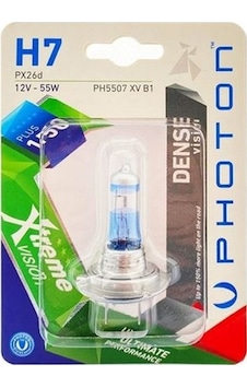 Photon H7 12v 55w Xtreme Vision Tekli Blister +%150 Fazla Işık Ph5507 Xv B1 1 Adet Photon H7 12v 55w Xtreme Vision Tekli Blister +%150 Fazla Işık Ph5507 Xv B1 1 Adet