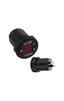 Ayt Powermaster Ic-231e Voltmetre Ampermetre Pano Tipi 28 Mm Gerilim Akım Ölçer Dış Çapı 36.5 Mm