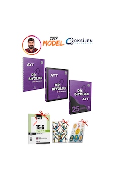2027 Model Oksijen Yayınlar Dr Biyoloji Ayt Video Ders Kitabı + Soru Bankası + 25 Deneme 3lü Ayt Set 2027 Model Oksijen Yayınlar Dr Biyoloji Ayt Video Ders Kitabı + Soru Bankası + 25 Deneme 3lü Ayt Set